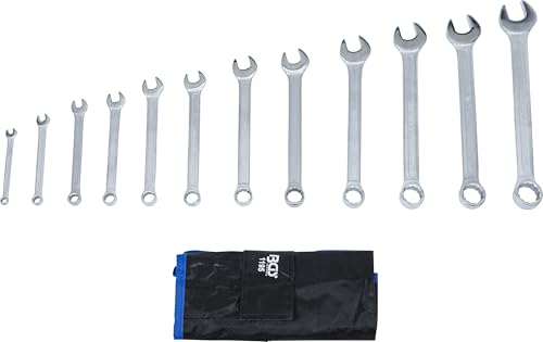 BGS 1195 | Maul-Ringschlüssel-Satz | Zollgrößen SW 1/4" - 15/16" | 12-tlg.