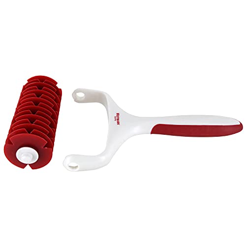 Westmark Gitterroller, Länge: 19,5 cm, Kunststoff, Weiß/Rot, 32182270