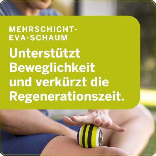 TRIGGERPOINT MB1 Massageball, Gezielte Muskelentspannung, Tragbare Selbstmassage, Muskel- und Bindegewebsmassage Massage, Grün, 2.6''/5cm