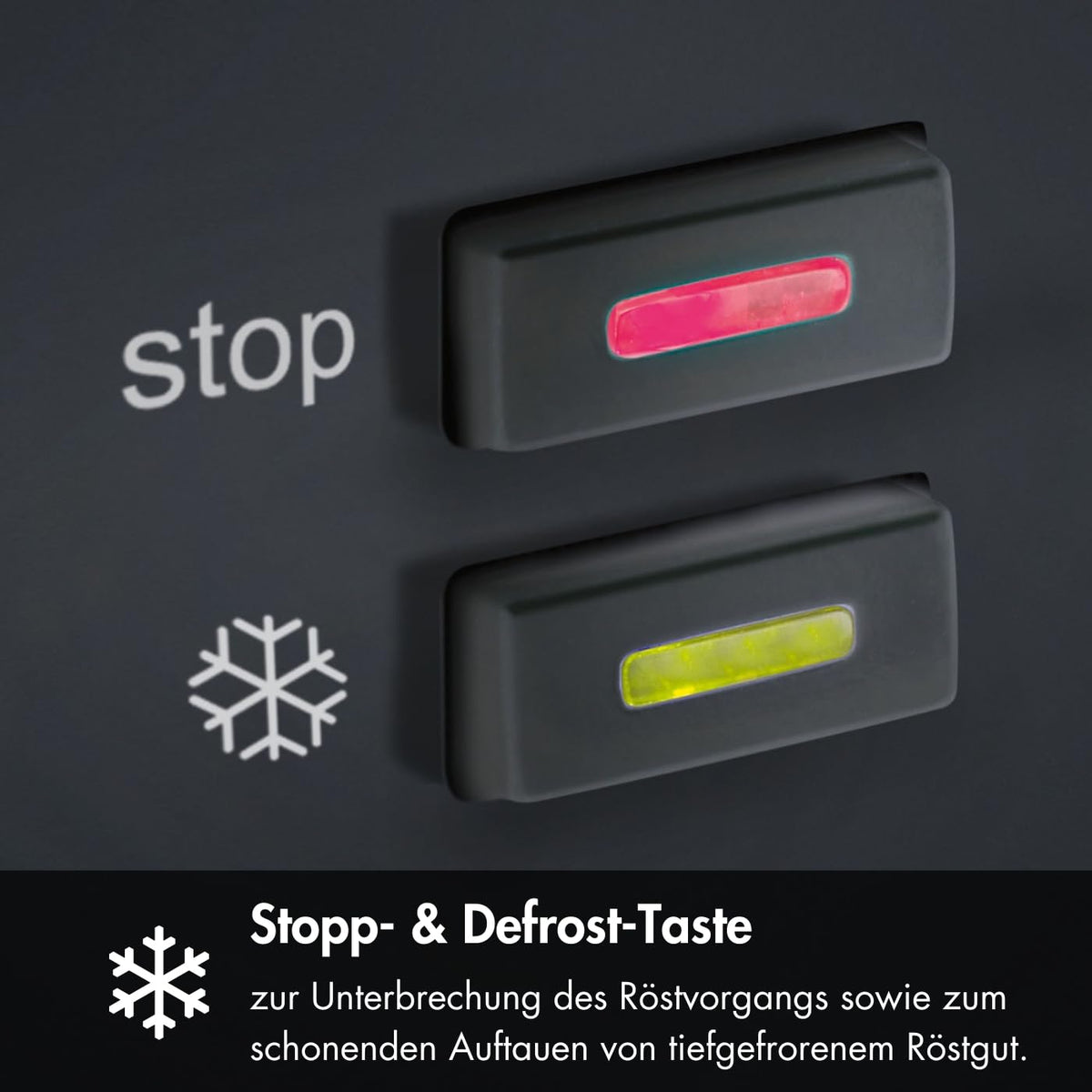 GRAEF Toaster TO62 Schwarz 2-Scheiben Toaster mit Brötchenaufsatz, Sicherheitsabschaltung, Brotscheibenzentrierung und Krümelschublade