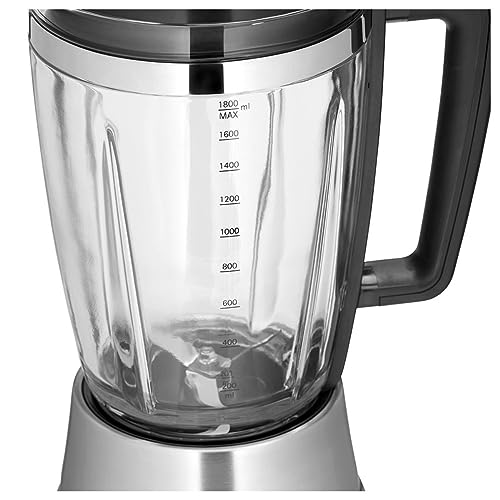 WMF Kult Pro Standmixer, 25.000 U/min, 1.400 Watt, Glasbehälter 1,8 l, Mixer Hochleistungsmixer, Smoothie-, Ice Crush- und Intervall-Funktion