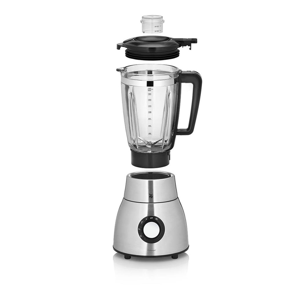 WMF Kult Pro Standmixer, 25.000 U/min, 1.400 Watt, Glasbehälter 1,8 l, Mixer Hochleistungsmixer, Smoothie-, Ice Crush- und Intervall-Funktion