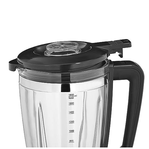 WMF Kult Pro Standmixer, 25.000 U/min, 1.400 Watt, Glasbehälter 1,8 l, Mixer Hochleistungsmixer, Smoothie-, Ice Crush- und Intervall-Funktion