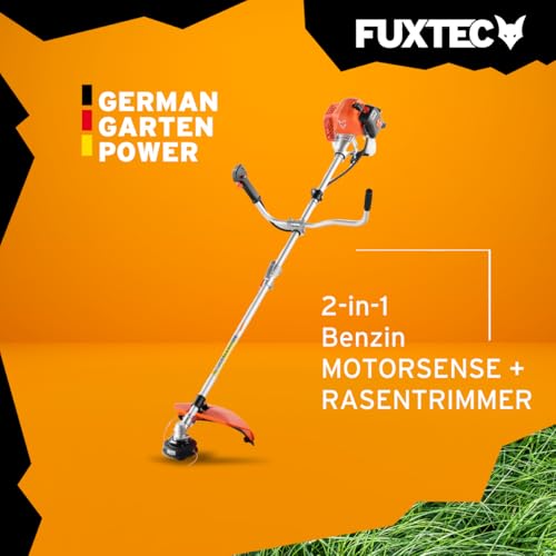 FUXTEC Benzin Motorsense FX-MS162 • 2in1 62ccm 3,5PS 2-Takt Freischneider