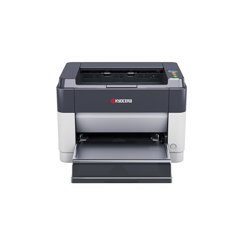 Kyocera Klimaschutz-System Ecosys FS-1061DN Monochrome-Laserdrucker. 25 Seiten A4 pro Minute. Schwarz-Weiß Drucker. USB 2.0, 1.200 dpi, Duplex, 4105009, mit Netzwerkschnittstelle und Duplexfunktion