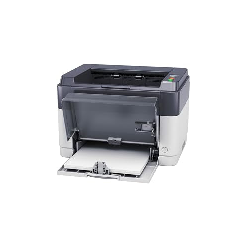 Kyocera Klimaschutz-System Ecosys FS-1061DN Monochrome-Laserdrucker. 25 Seiten A4 pro Minute. Schwarz-Weiß Drucker. USB 2.0, 1.200 dpi, Duplex, 4105009, mit Netzwerkschnittstelle und Duplexfunktion