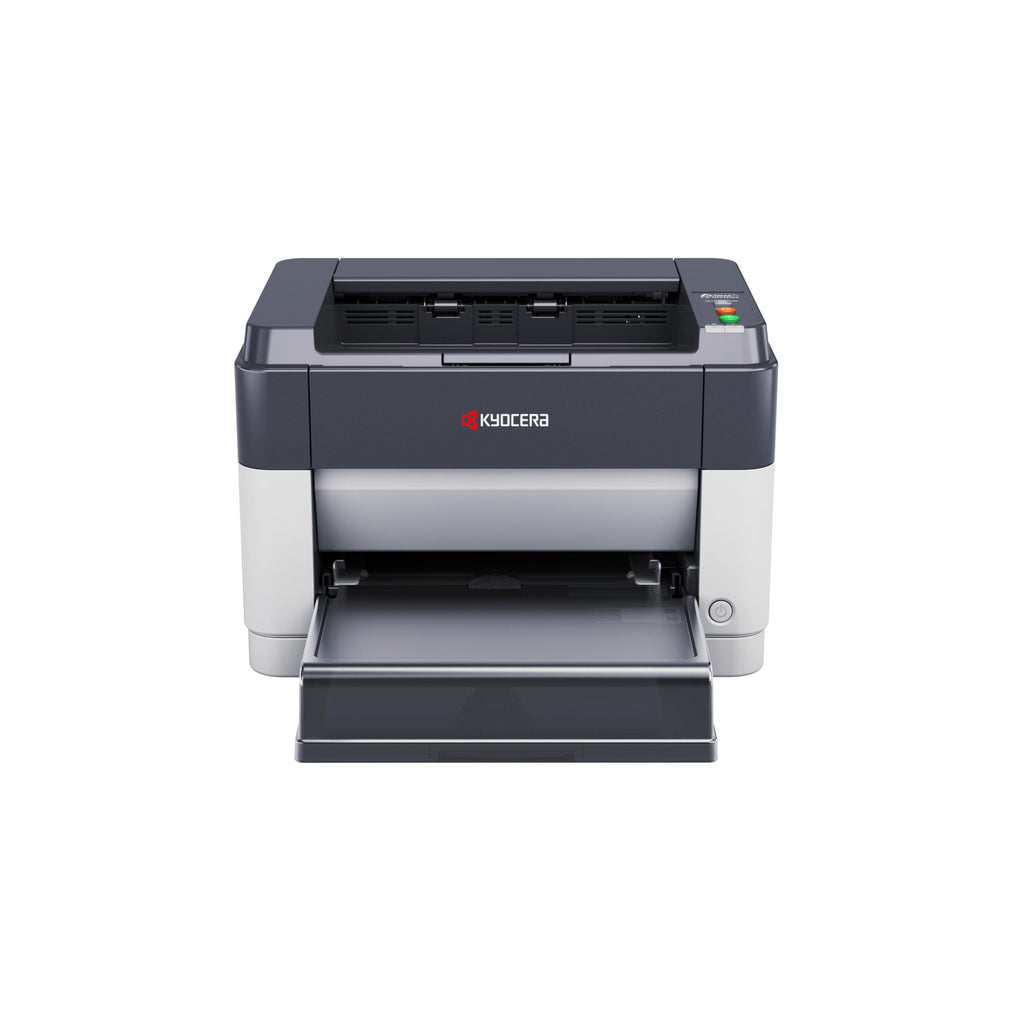 Kyocera Klimaschutz-System Ecosys FS-1061DN Monochrome-Laserdrucker. 25 Seiten A4 pro Minute. Schwarz-Weiß Drucker. USB 2.0, 1.200 dpi, Duplex, 4105009, mit Netzwerkschnittstelle und Duplexfunktion
