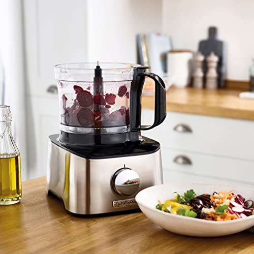 Kenwood MultiPro Compact - Küchenmaschine 800W 2,1L Schüssel 9 Zubehörteile