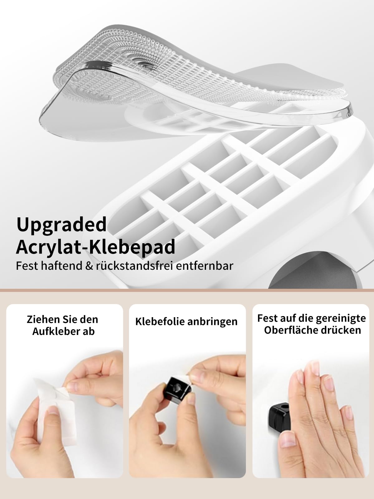 6 Stück Kabelhalter Schreibtisch, Kabelorganizer, Kabelclips Magnetisch