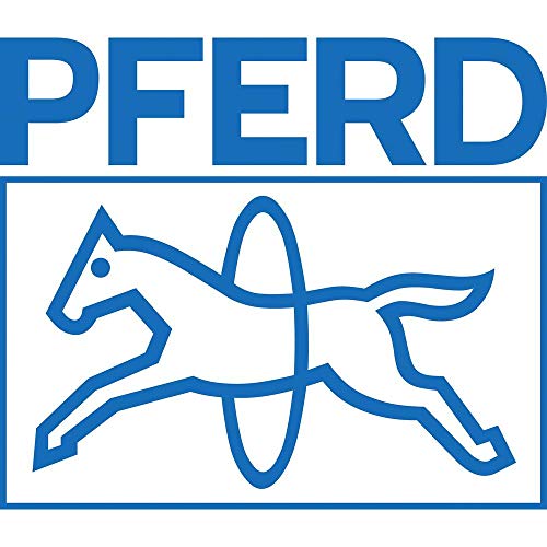 PFERD TOOLS Werkstattfeile Halbrund, 150mm, halbrunde Feile, Kreuzhieb H2 auf zwei Seiten, inkl. Ergonomie-Feilenheft, 11213157 – für universelle Schrupp- und Schlichtarbeiten geeignet