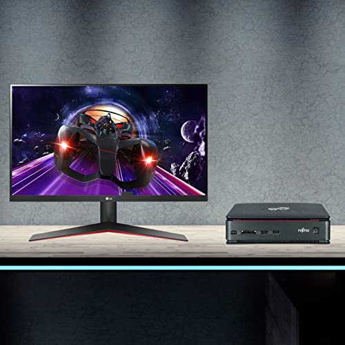 Fujitsu, Gebrauchsfertiger Mini-PC, Desktop-PC Intel i5, RAM 8 GB, SSD 256 GB, Desktop-PC mit Office Paket 2021, Windows 11 Pro und WI-Fi-Stick (Generalüberholt)