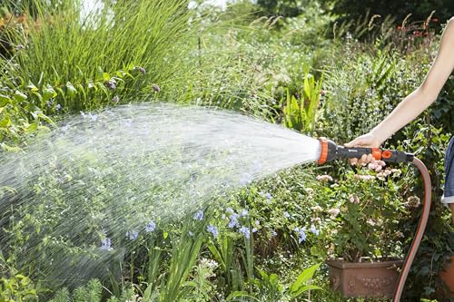 Gardena Profi-System-Spritz-Brause: Gartenbrause für einen höheren Wasserdurchfluss, mit stufenlos regulierbarem Wasserstrahl (2847-20)