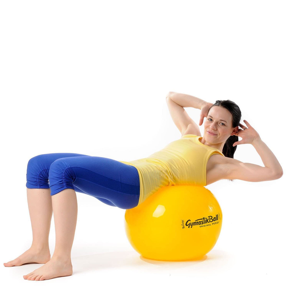 ORIGINAL Pezzi Gymnastik Ball Standard 42 cm gelb Büro