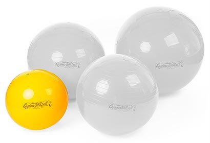 ORIGINAL Pezzi Gymnastik Ball Standard 42 cm gelb Büro