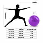 ORIGINAL Pezzi Gymnastik Ball Standard 42 cm gelb Büro