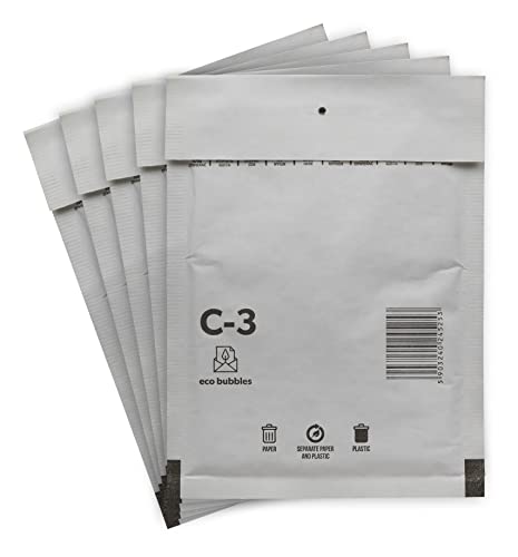 100 Luftpolsterumschläge Versandtaschen Luftpolster C3 weiß Polsterumschlag