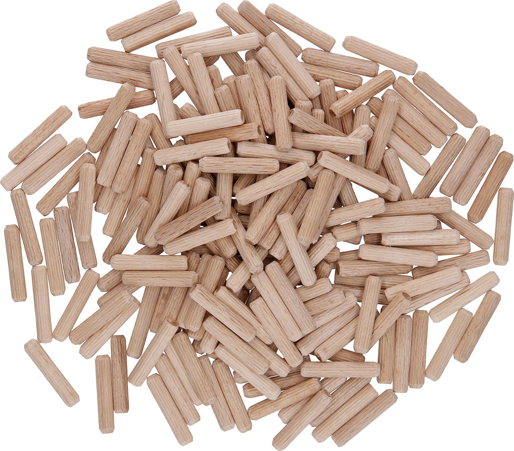 Bosch Accessories 200x Holzdübel (für alle Holzrunddübelverbindungen, Ø 6 x 30 mm, Zubehör Bohrmaschine)