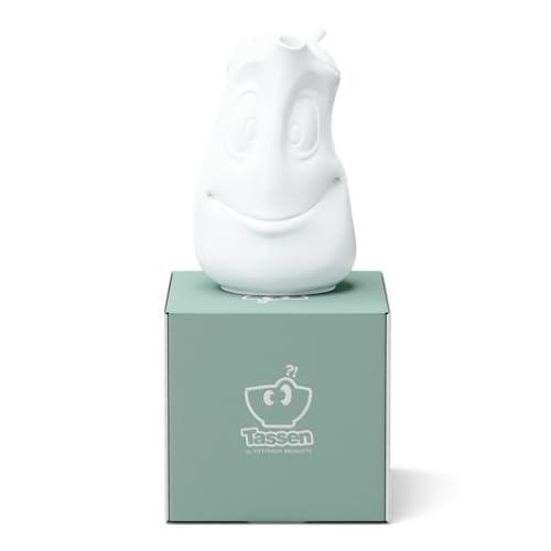 FIFTYEIGHT PRODUCTS / Tassen / Kanne „Gut drauf“ (Porzellan, 1200 ml, weiß, Made in Germany)