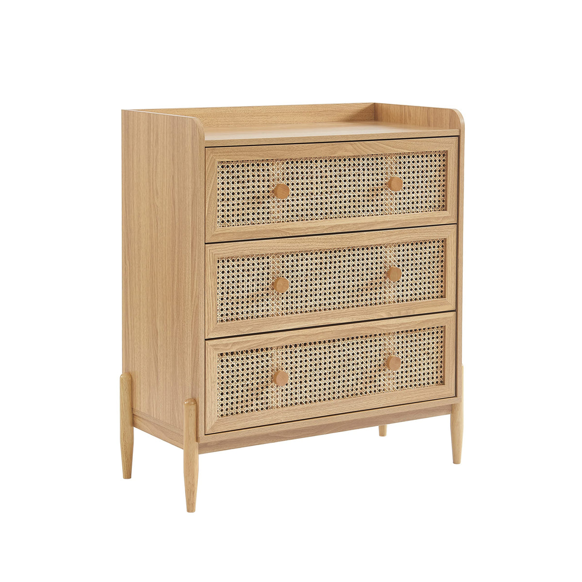 BAÏTA PABLO02 Kommode für Kinder, natürlich, Länge 80 cm, Natur