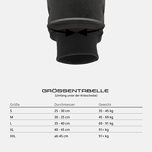 Trace Volleyball Knieschützer 42000 schwarz M