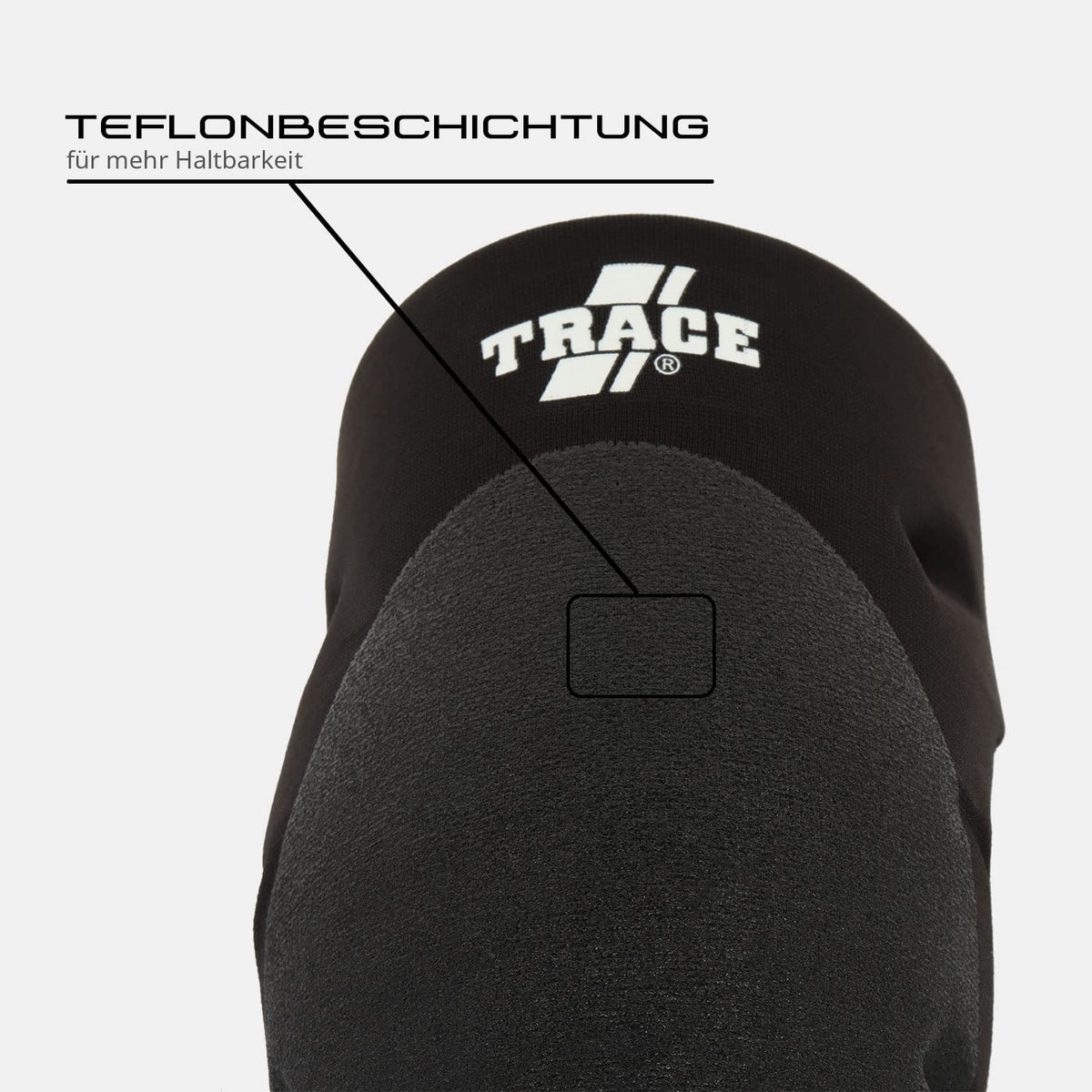 Trace Volleyball Knieschützer 42000 schwarz M