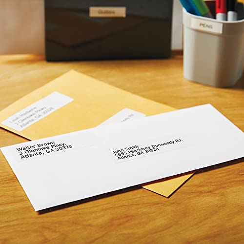 DYMO Original LabelWriter Adressetiketten | 28 mm x 89 mm | 24 Rollen mit je 130 leicht ablösbaren Etiketten (3.120 Etiketten) | selbstklebende Etiketten | für LabelWriter-Beschriftungsgerät