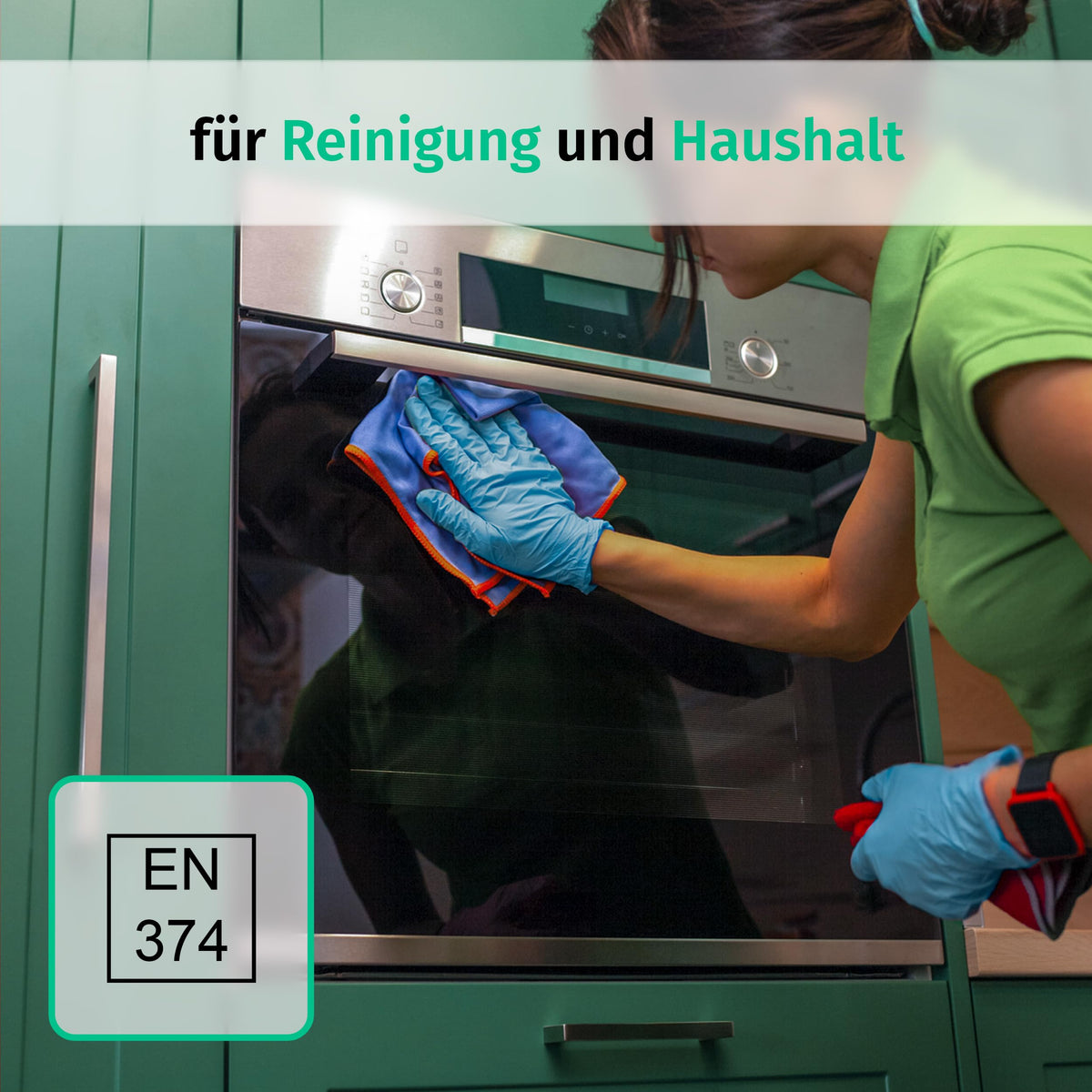SF Nitrilhandschuhe XXL Blau – 100 Stück Einweghandschuhe, latexfrei