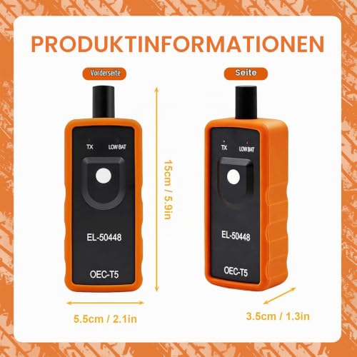 TaimeiMao Reifendruckprüfer Reifendruckkontrollsystem Reifendruckmessgerät