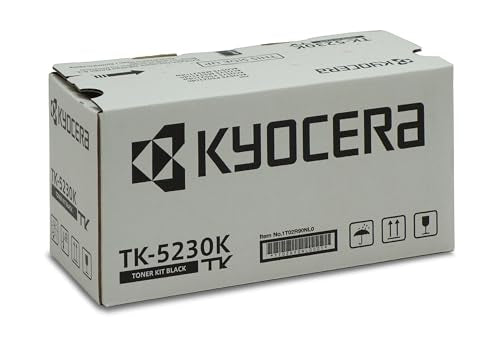 Kyocera TK-5230K Original Toner Schwarz 1T02R90NL0. Toner Drucker ECOSYS M5521cdn, ECOSYS M5521cdw, ECOSYS P5021cdn, ECOSYS P5021cdw.
