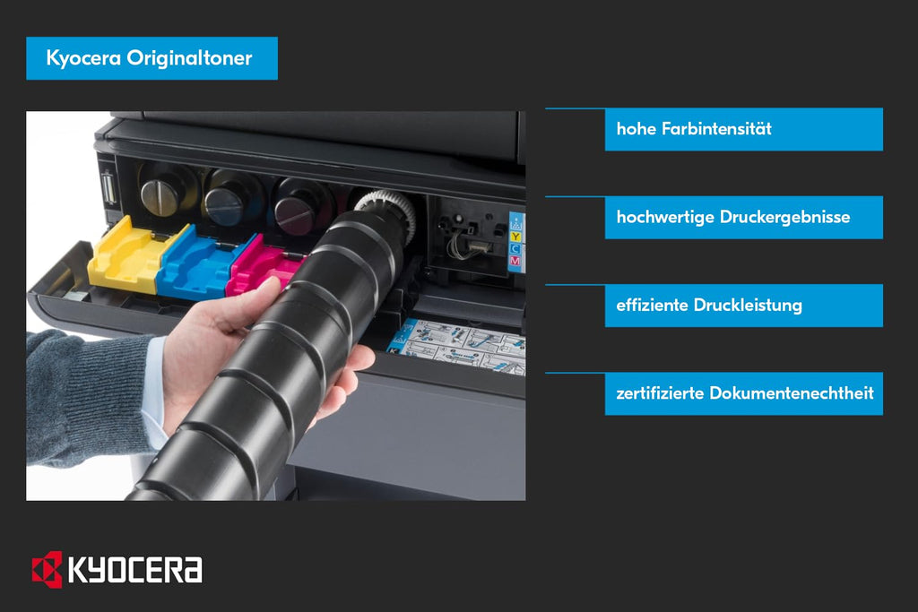 Kyocera TK-5230K Original Toner Schwarz 1T02R90NL0. Toner Drucker ECOSYS M5521cdn, ECOSYS M5521cdw, ECOSYS P5021cdn, ECOSYS P5021cdw.