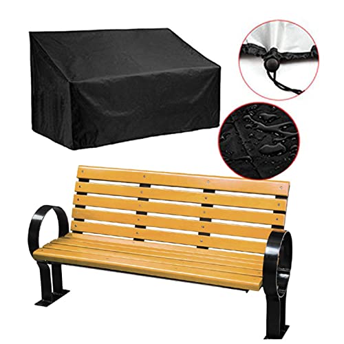 Sloane Dauerhaft 2/3 /4Sitzer Gartenbank Schutzhülle Abdeckung,Wasserdicht, Schwerlast 210D Oxford Gewebe Schutzhülle für Gartenmöbel Gartensofa Wasserdicht Winddicht UV-Beständig Abdeckhaube