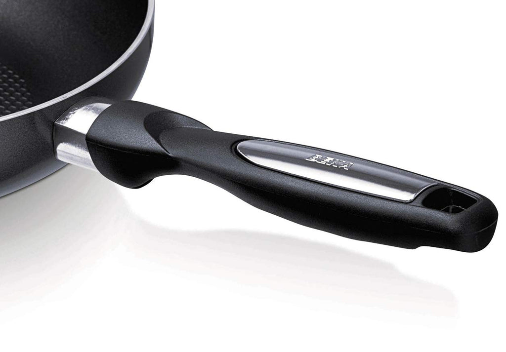 Beka 13078204 Pro Induc Anthrazit Mini Wok Pfanne, Aluminium beschichtet innen, 20 cm