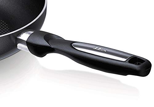 Beka 13078204 Pro Induc Anthrazit Mini Wok Pfanne, Aluminium beschichtet innen, 20 cm
