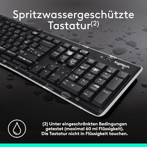 Logitech K270 Kabellose Tastatur für Windows