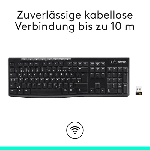 Logitech K270 Kabellose Tastatur für Windows