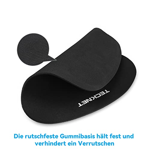 TECKNET Mauspad mit Gelkissen, Ergonomisches Wasserdicht Mousepad
