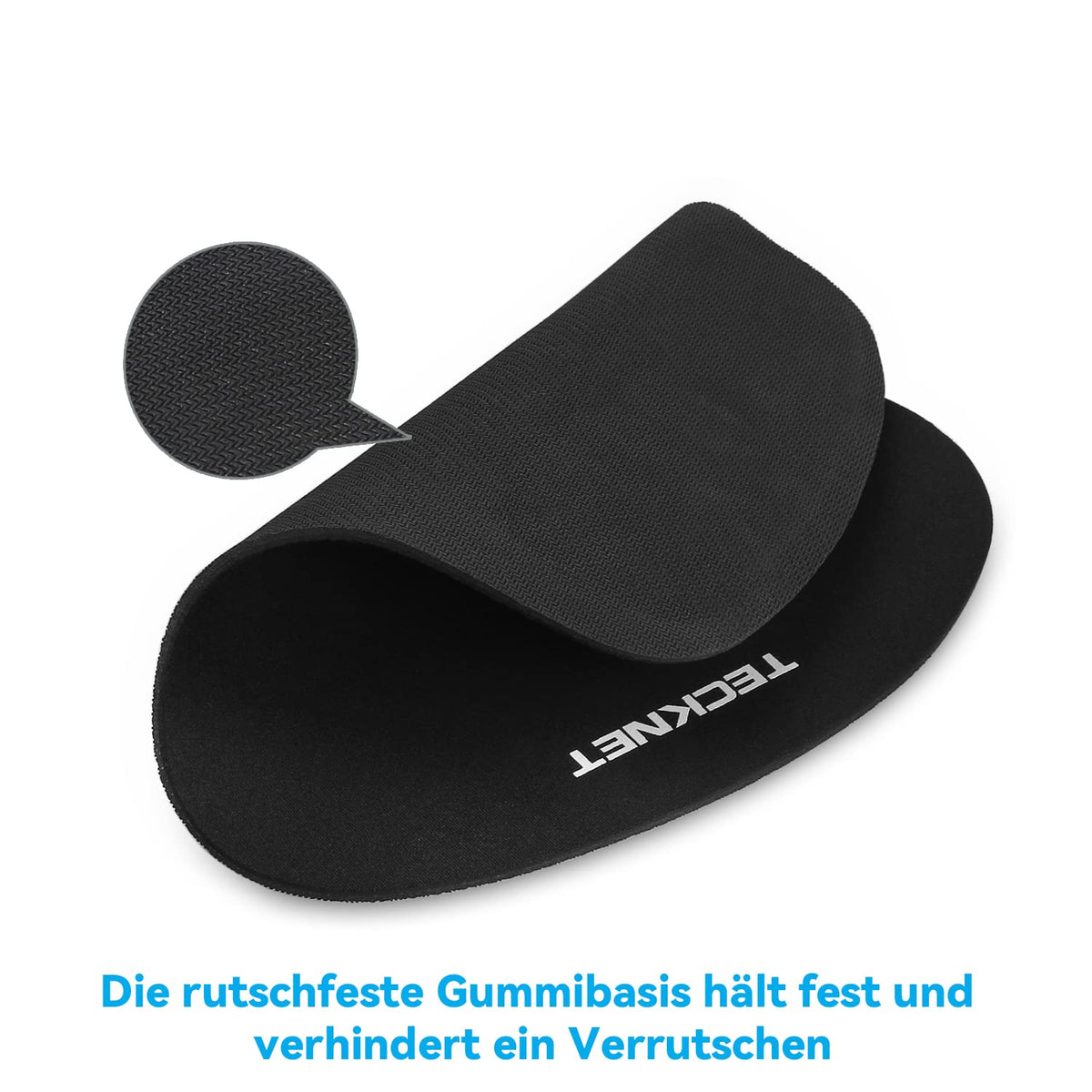 TECKNET Mauspad mit Gelkissen, Ergonomisches Wasserdicht Mousepad