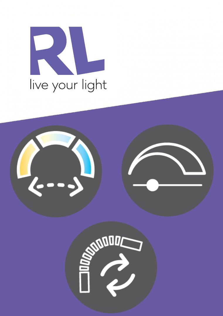 Reality Leuchten LED Klemmleuchte Nevada R57941131, Kunststoff Weiß matt, 5 Watt LED, dimmbar, Farbwechsel