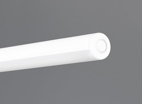 Reality Leuchten LED Klemmleuchte Nevada R57941131, Kunststoff Weiß matt, 5 Watt LED, dimmbar, Farbwechsel