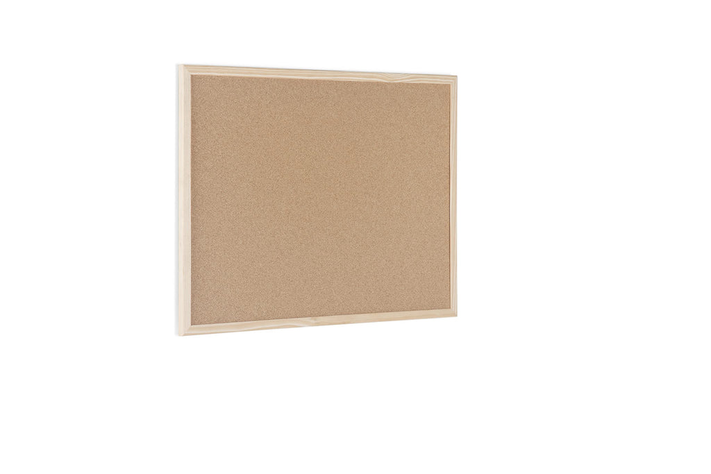 Bi-Office Korktafel / Pinnwand mit Holzrahmen- 5 Größen wählbar - 60 x 45 cm