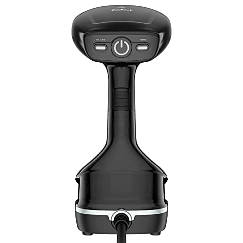 Tefal Access Steam Force Dampfbürste, Dampfglätter 2000 Watt, 190 ml Wassertank, in nur 25 Sekunden aufgeheizt und einsatzbereit, entkeimende Dampfkraft, Steamer, schwarz/silber, DT8250