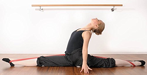 Deuserband Original Widerstandsband Gymnastikband aus Naturkautschuk, vegan, rutschfest, In Deutschland gefertigte Fitnessbänder für Krafttraining, Fitness, Yoga