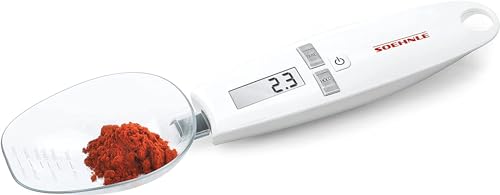 Soehnle Löffelwaage Cooking Star, 0,1-g Feinwaage bis 500g, für Gewürze etc