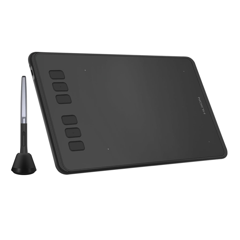 HUION Inspiroy H640P Grafiktablett, 6 Tasten
