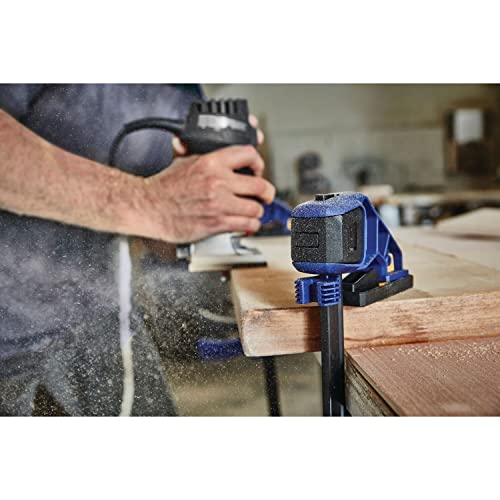 Irwin 10505942 XP Einhand-Zwinge 150 mm, extrem Haltekraft 250 kg, Spreizfunktion