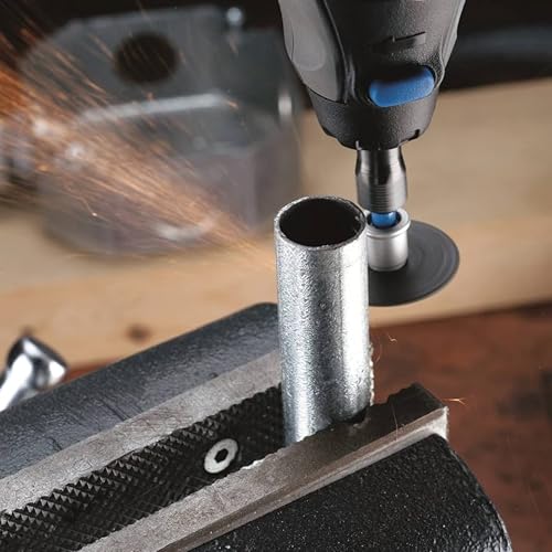 Dremel SC406 EZ SpeedClic Metall-Trennscheiben, Zubehörsatz mit 2 Trennscheiben 38mm zum Multifunktionswerkzeuge (Trennen von Metallrohren, Gehärtetem Stahl)