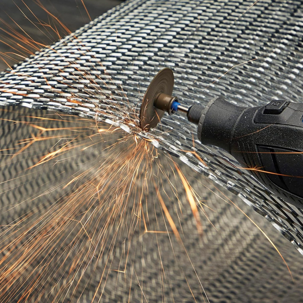 Dremel SC406 EZ SpeedClic Metall-Trennscheiben, Zubehörsatz mit 2 Trennscheiben 38mm zum Multifunktionswerkzeuge (Trennen von Metallrohren, Gehärtetem Stahl)