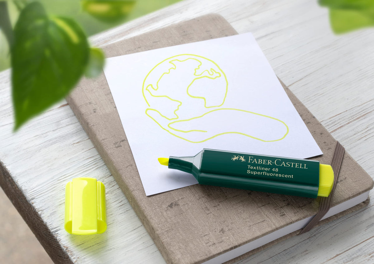 FABER-CASTELL - Textmarker 48 Neon Gelb