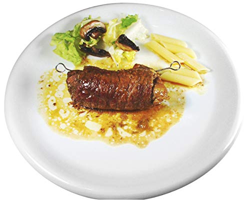 Fackelmann Rouladennadeln, Fleischnadeln, Metallspieße, Cocktailspieße aus rostfreiem Edelstahl (Farbe: Silber), Menge: 10 Stück