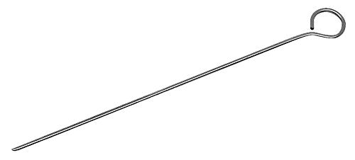 Fackelmann Rouladennadeln, Fleischnadeln, Metallspieße, Cocktailspieße aus rostfreiem Edelstahl (Farbe: Silber), Menge: 10 Stück
